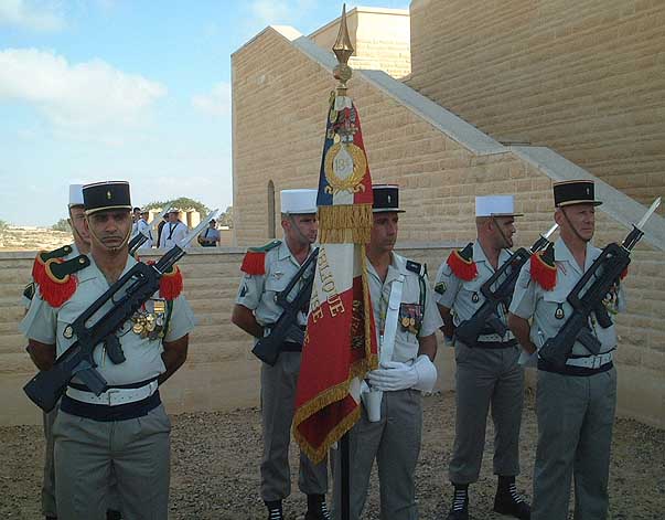 Foreign Legion honor guard