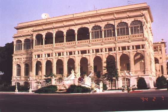 Side of Koubbeh Palace; courtesy of Dr. Rudolf Agstner