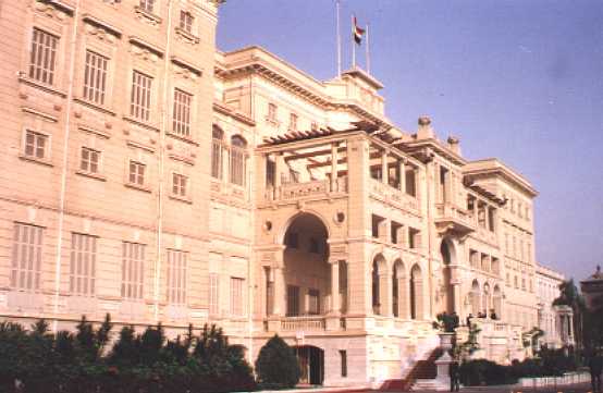 Facade of Koubbeh Palace; courtesy of Dr. Rudolf Agstner