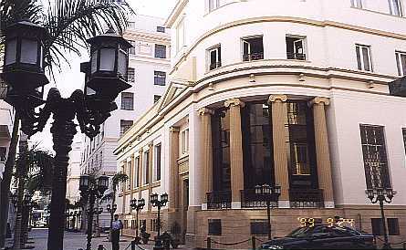 renovated bourse No. 4 Cherifein Street; remodeled pedestrain street, September 1999