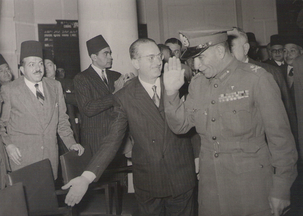 President Naguib Bourse 1953