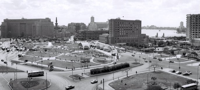 Tahrir Square esplanade