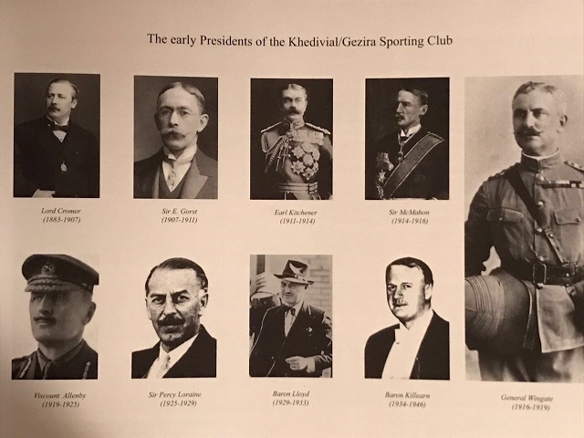 Gezira Sporting Club colonial directors