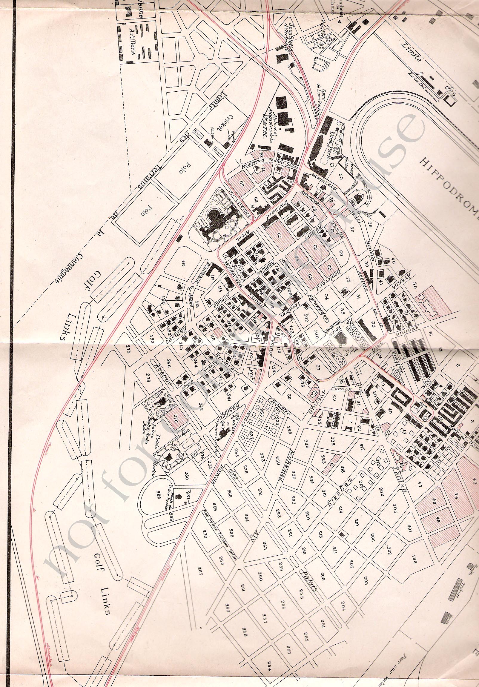Detailed Heliopolis Map