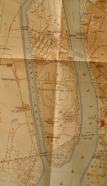 Map of Zamalek mid-1920s