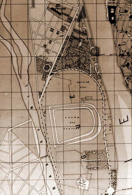 Map of zamalek circa 1910