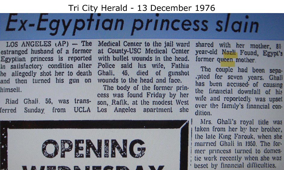 princess fathia murder