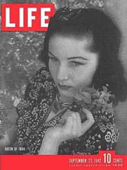 Princess Fawzia on cover of Life