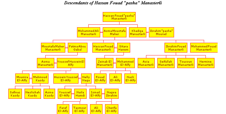 Manasterli family tree